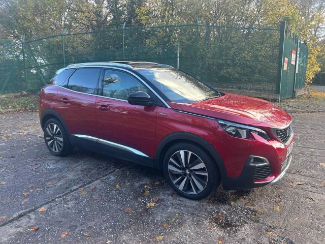 Peugeot 3008 1.5 BlueHDi GT Line Premium 5dr EAT8 Hatchback Diesel Red